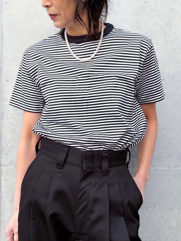 THE SHINZONE / PACK TEE / NAVY / 20SMSCU66