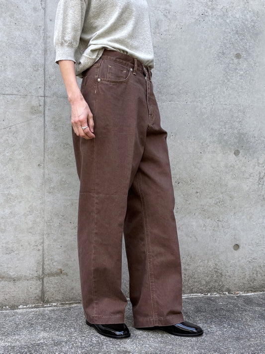NEPLA. / ワイドパンツ / STONE BROWN / WOWID-6S