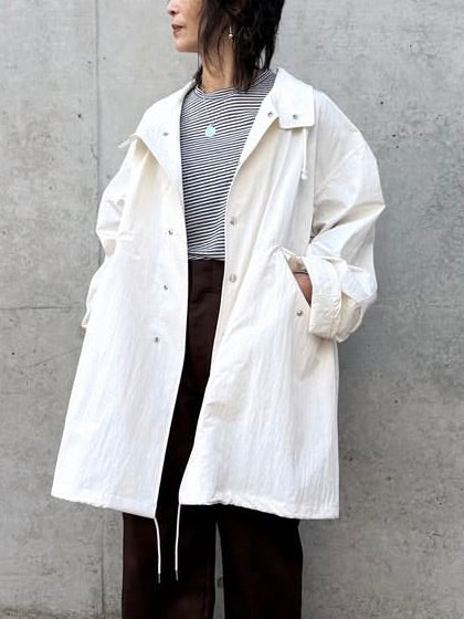 THE SHINZONE / LIGHT MODS COAT / ECRU / 25SMSCO03