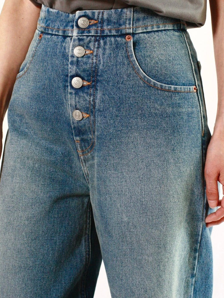 MM⑥ Maison Margiela / 5ポケットデニムパンツ / BLUE / S52LA0235