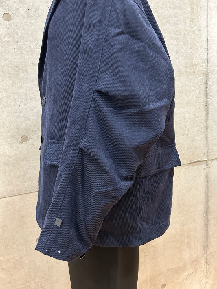 DAIWA PIER 39 / W's TECH LOOSE 2B JACKET CORDUROY / NAVY / BJ-32025WL