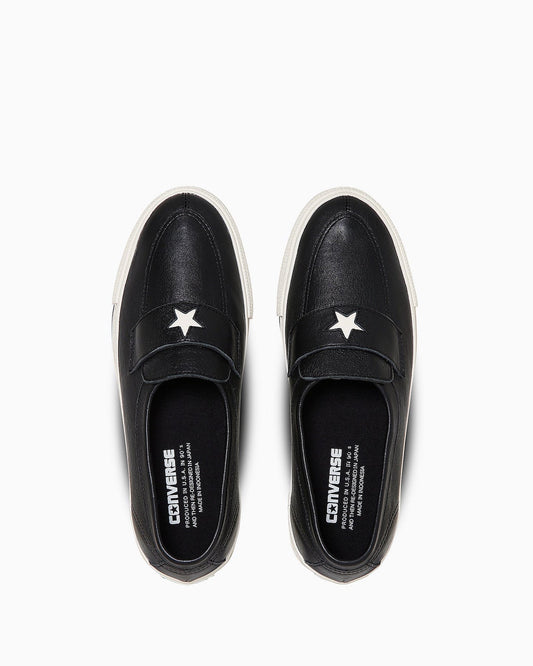CONVERSE ADDICT / ONE STAR LOAFER / BLACK / 35200781