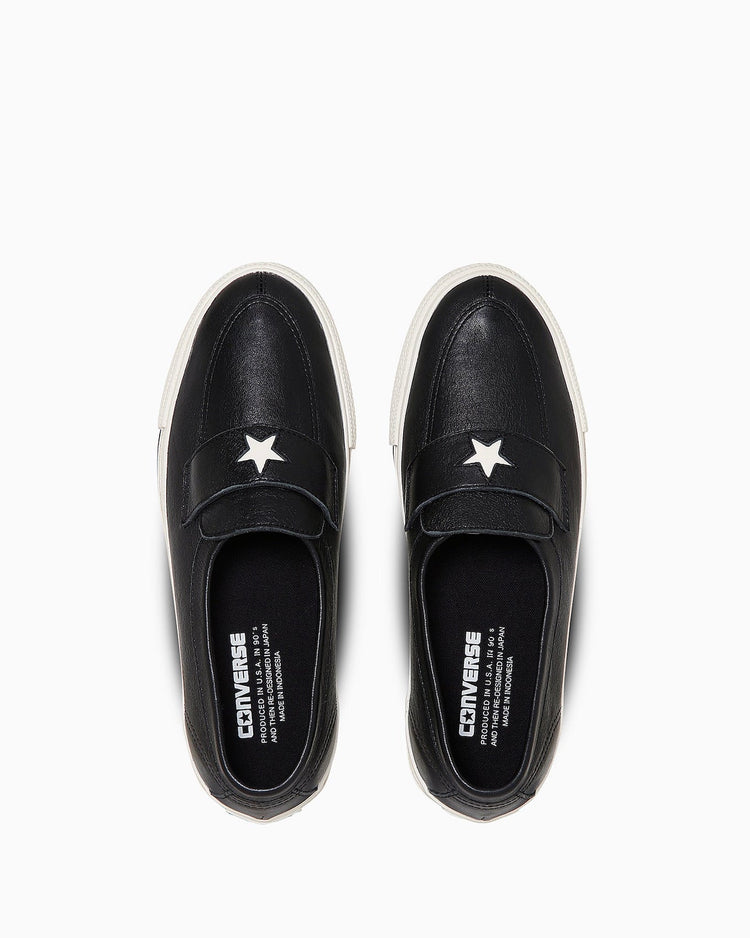 CONVERSE ADDICT / ONE STAR LOAFER / BLACK / 35200781