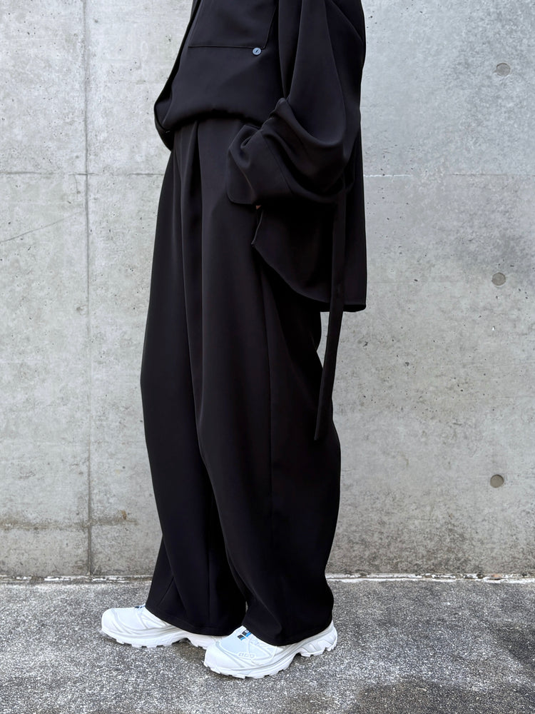 ENFÖLD / FORM TROUSER / BLACK / 300JS431-1051