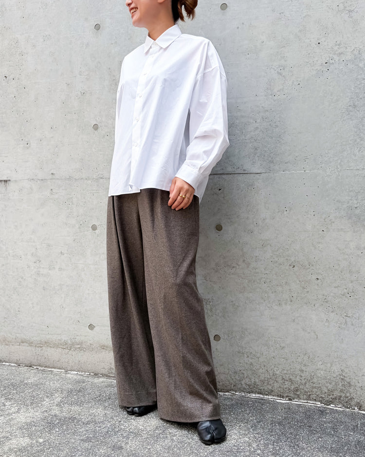 ATON / BLAGLA0006 / OVERSIZED SHT / WHITE