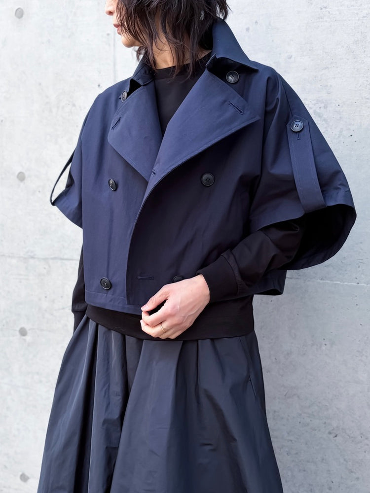 mtmodelist / ショートトレンチジャケット / NAVY / MG-J08-103