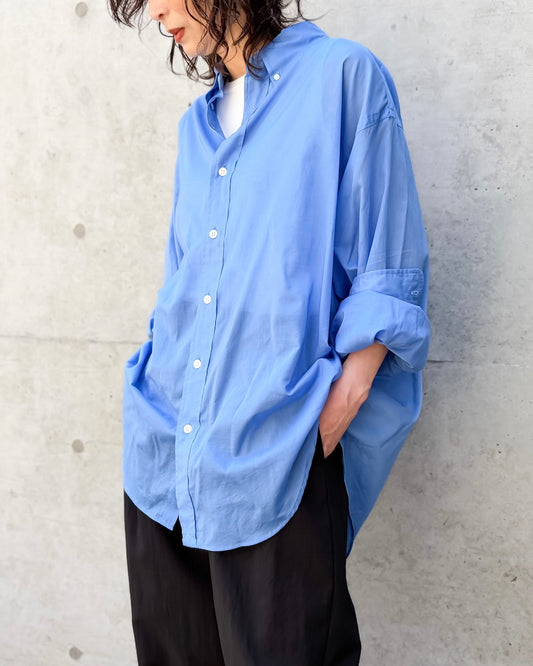 THE SHINZONE / DADDY SHIRT / BLUE / 25MMSBL09