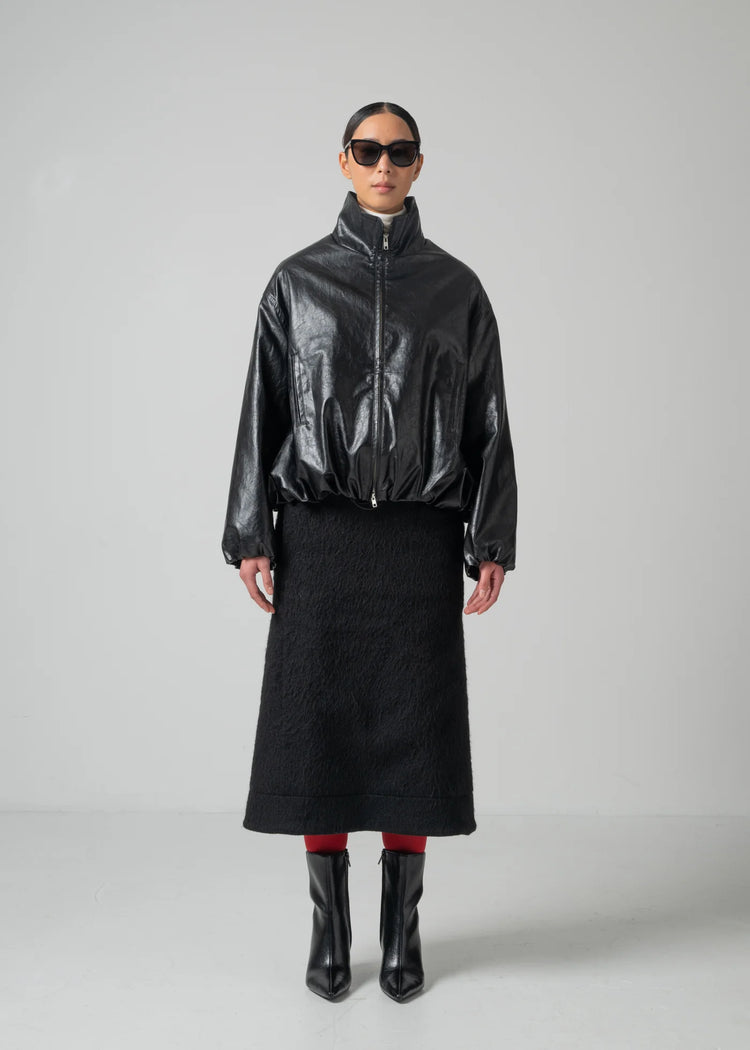 COGTHEBIGSMOKE / ODYSSEY ZIP UP BLOUSON / BLACK