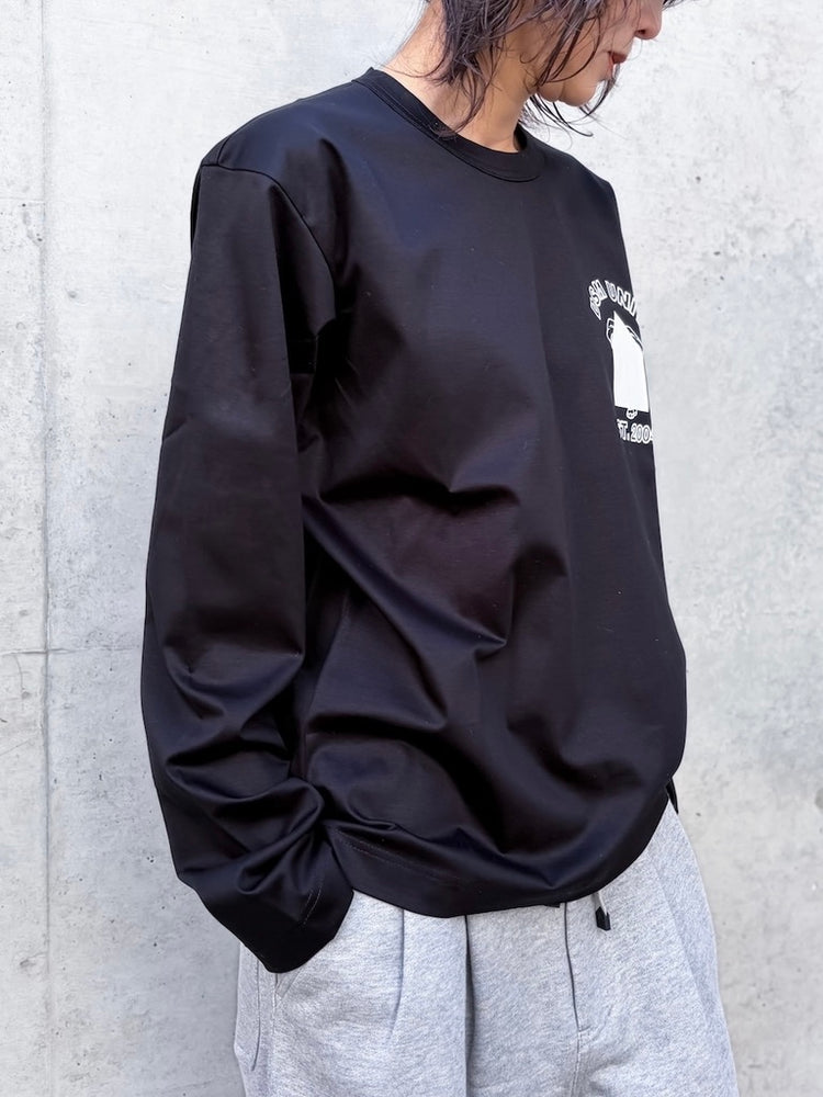DSM kei ninomiya / DSM University Longsleeve Shirt / Black / DSM01T003 /