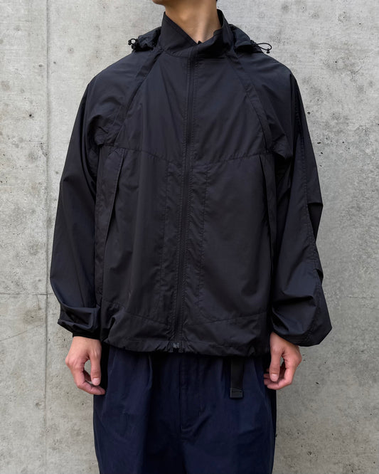 DAIWA PIER39 / TECH PERTEX® RUN-GUN 2WAY PARKA / BLACK / BJ-71026