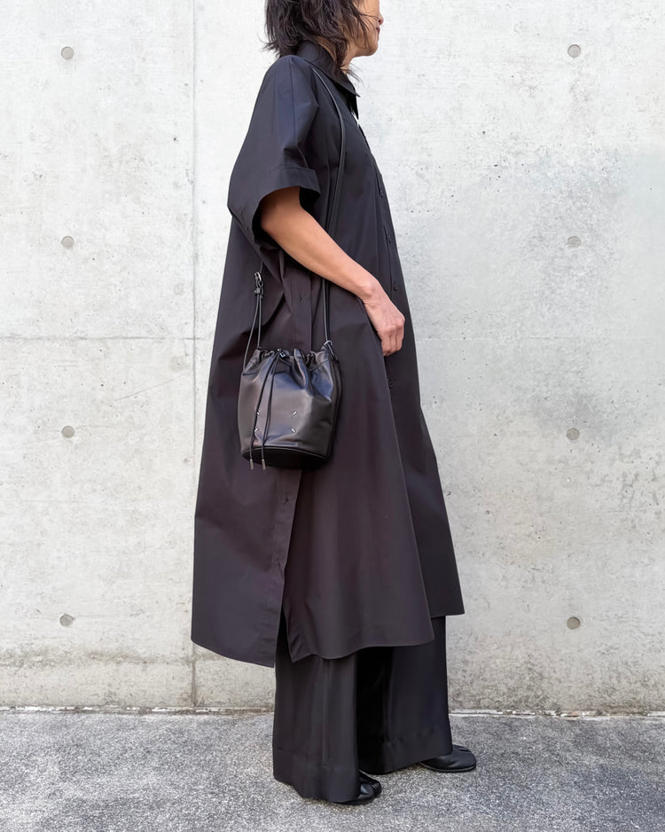 Maison Margiela / ドローストリング ポーチ / black / SB2ZH0003P8832