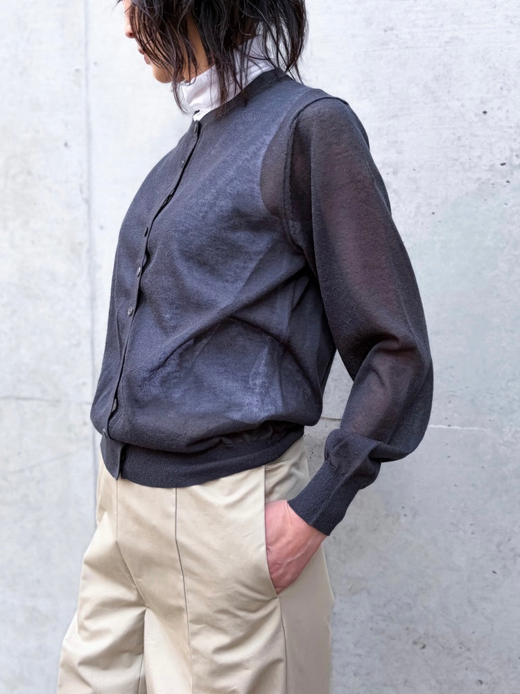 mtmodelist / シンプルカーディガン / D.GRAY / MG-K01-300