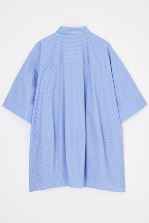 någonstans / volume shirt / water / 470JA830-0201