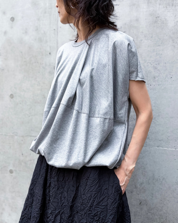 ENFÖLD / BALL PULLOVER / TOP GRAY / 300JA780-0091