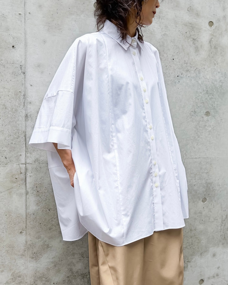 någonstans / volume shirt / salt / 470JA830-0191