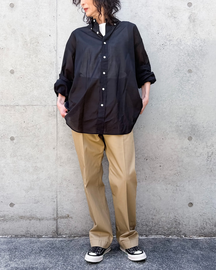 THE SHINZONE / DADDY SHIRT / BLACK / 25MMSBL09