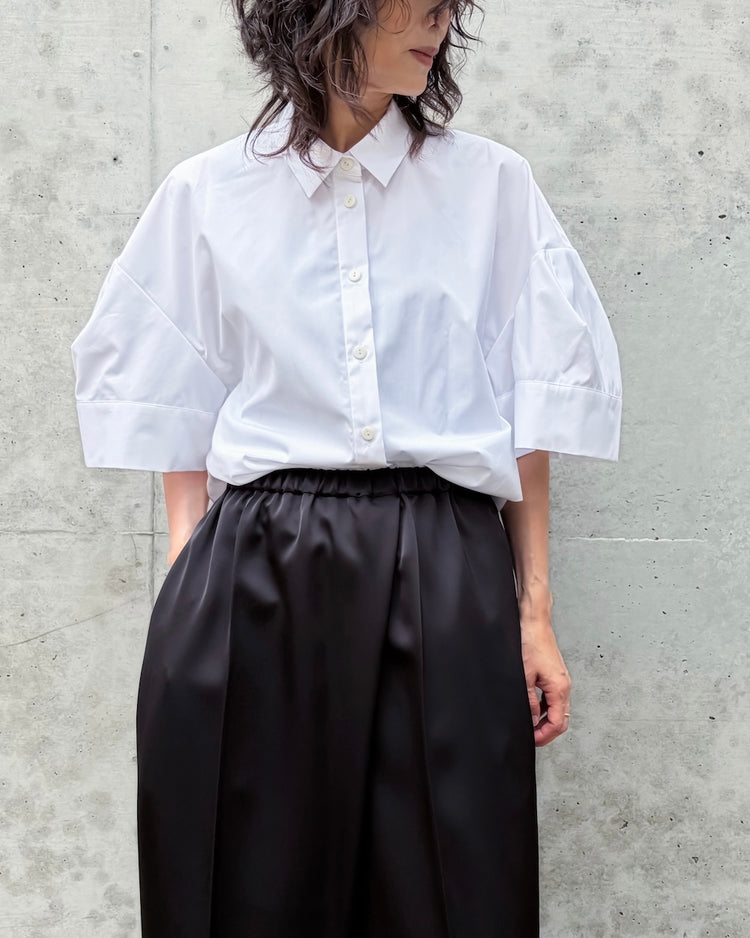 ENFÖLD / SOLID SHIRT / WHITE / 300JA430-0511