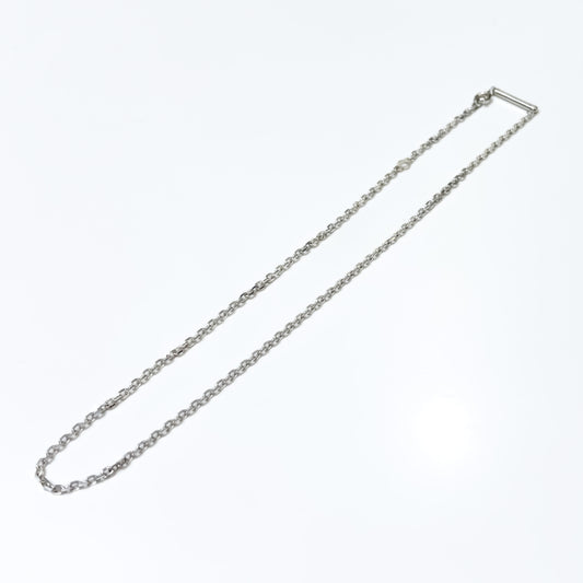 END CUSTOM JEWELLERS / Round Cut Chain Necklace / SILVER / ENDN045