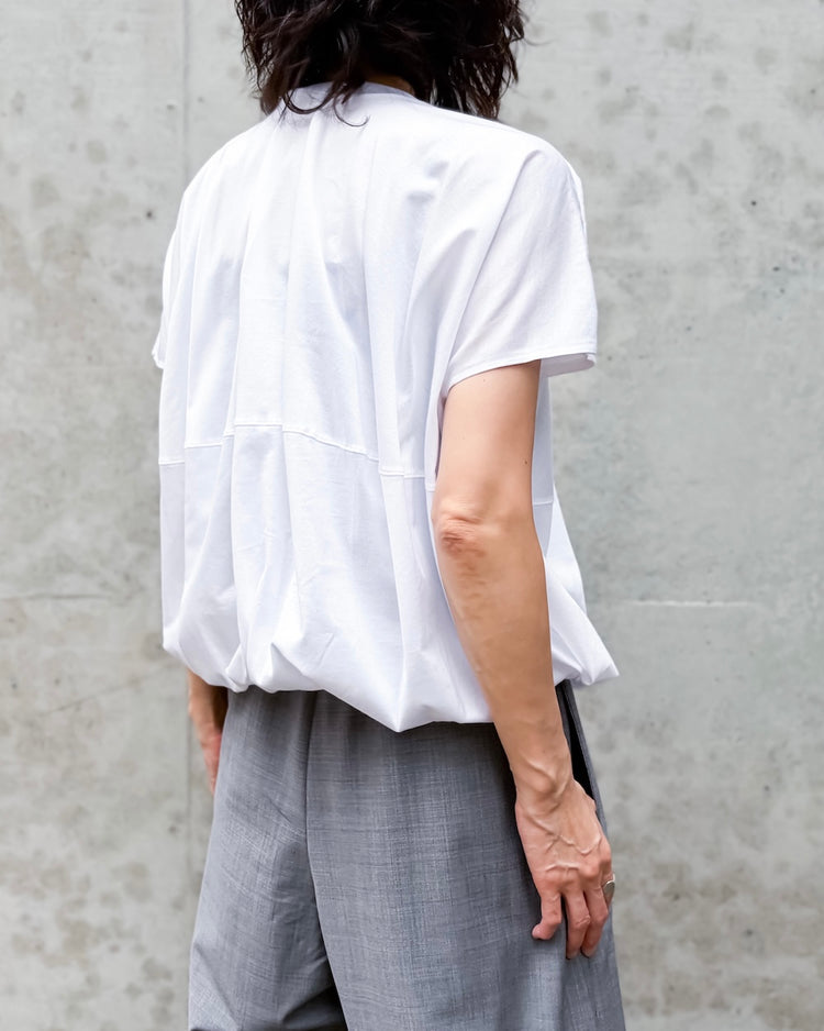 ENFÖLD / BALL PULLOVER / WHITE / 300JA780-0091