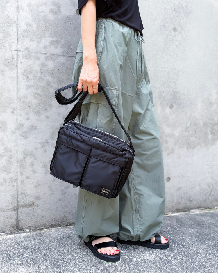 PORTER / TANKER SLING BAG W zip(L) / 622-08633 / BLACK