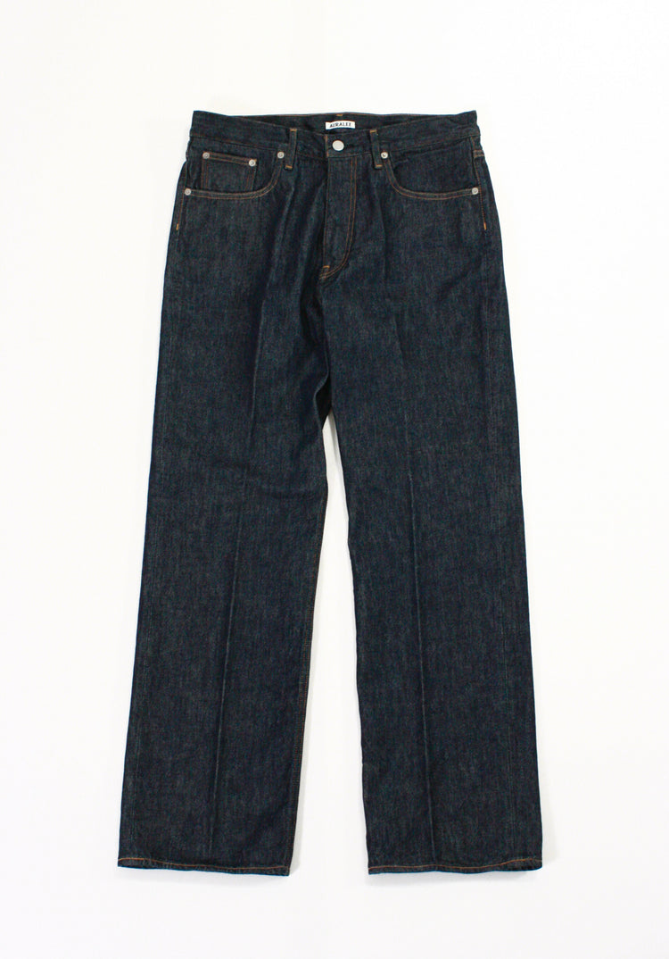 AURALEE / HARD TWIST DENIM 5P PANTS / INDIGO / A00P01DM