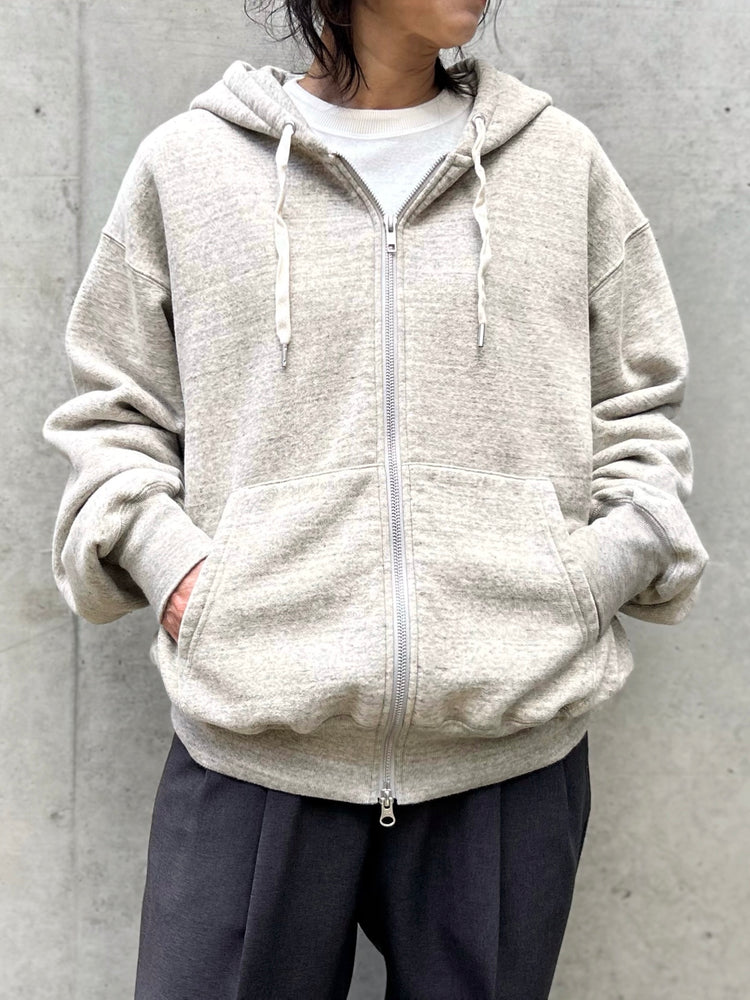 THE SHINZONE / COTTON PROJECT ZIP-UP HOODIE / GRAY / 26SMSCU01