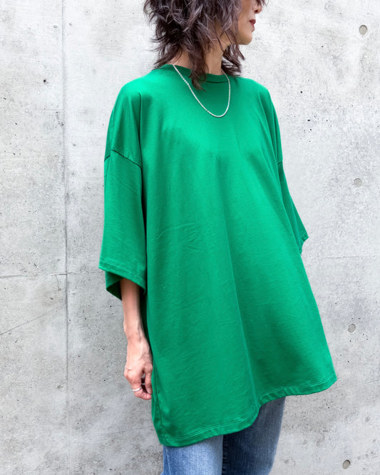 ENFÖLD / LARGE T-SHIRT / GREEN / 300JA280-0171