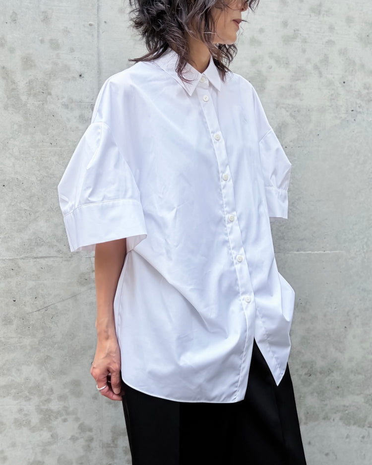ENFÖLD / SOLID SHIRT / WHITE / 300JA430-0511