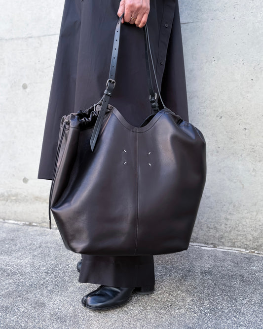 Maison Margiela / ドローストリング バッグ / black / SB1WC0032P8832