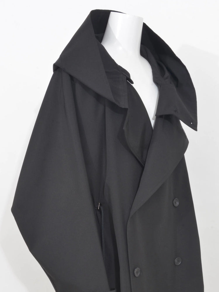 VACHEMENT / Taffeta Trench Coat / Black / VN-27-400