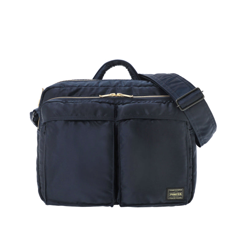 PORTER / TANKER SLING BAG W zip(XL) / 622-15153 / アイアンブルー