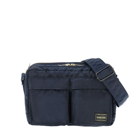PORTER / TANKER SLING BAG W zip / 622-15154 / アイアンブルー