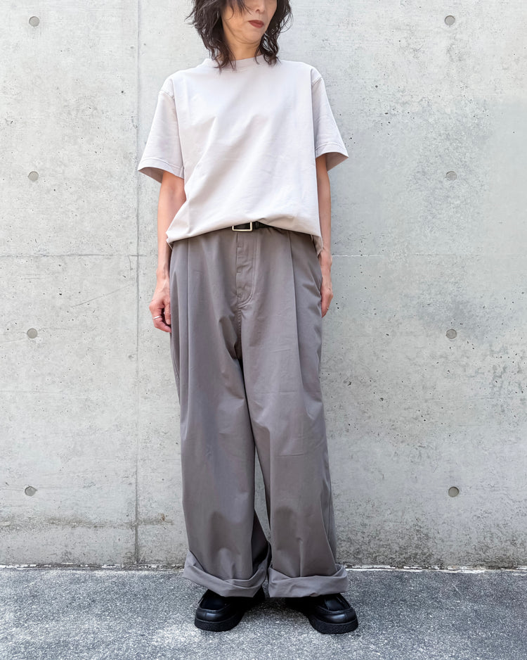 SOFIE D'HOORE / T-SHIRT C-NECK SHORT SLEEVES / POWDER / TAG-JFLIT