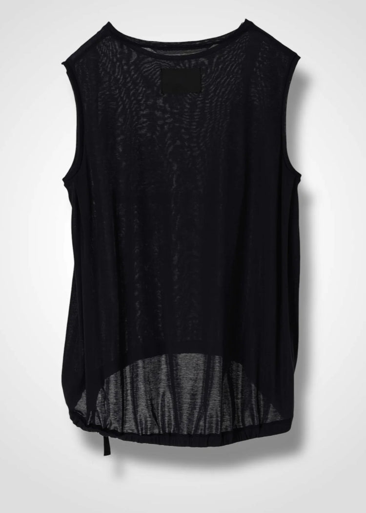 COGTHEBIGSMOKE / NELLY SLEEVELESS TOP / BLACK