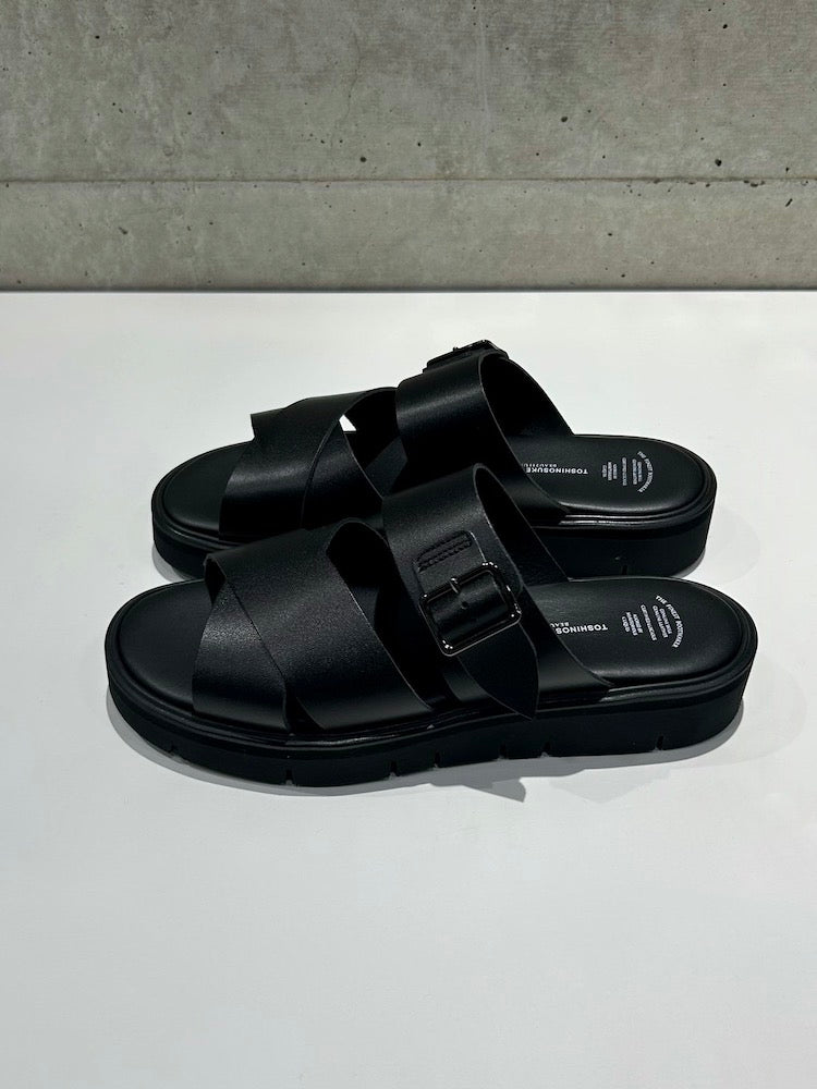 beautiful shoes / CROSS BELT SANDALS / BLACK / BSS2512008