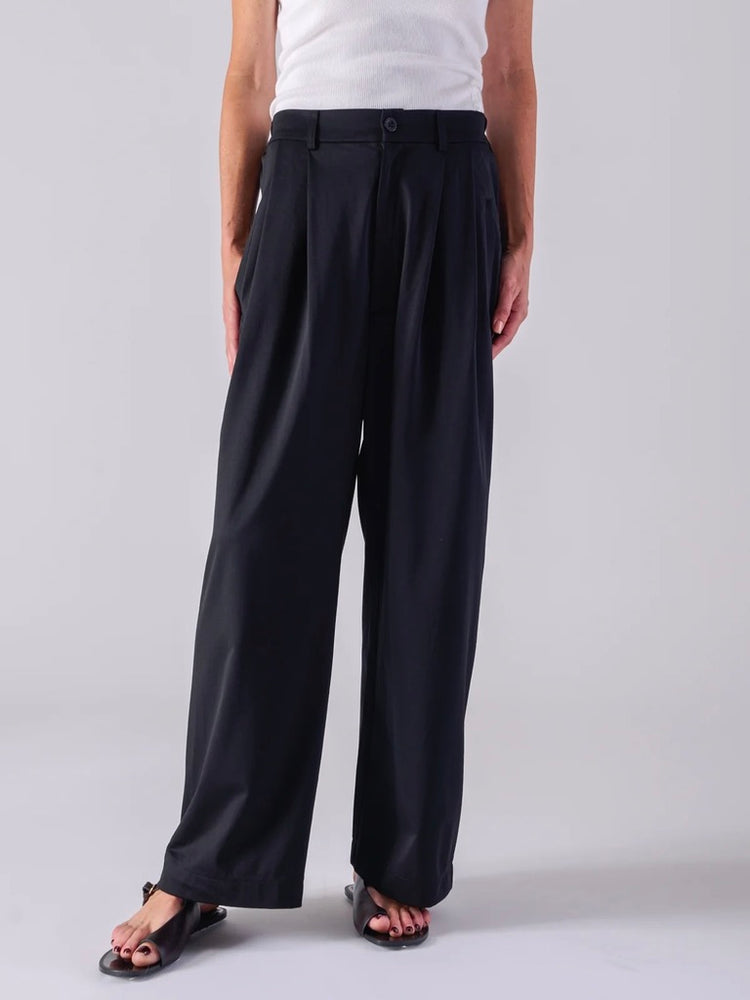 COGTHEBIGSMOKE / LUCY BAGGY TROUSERS / BLACK