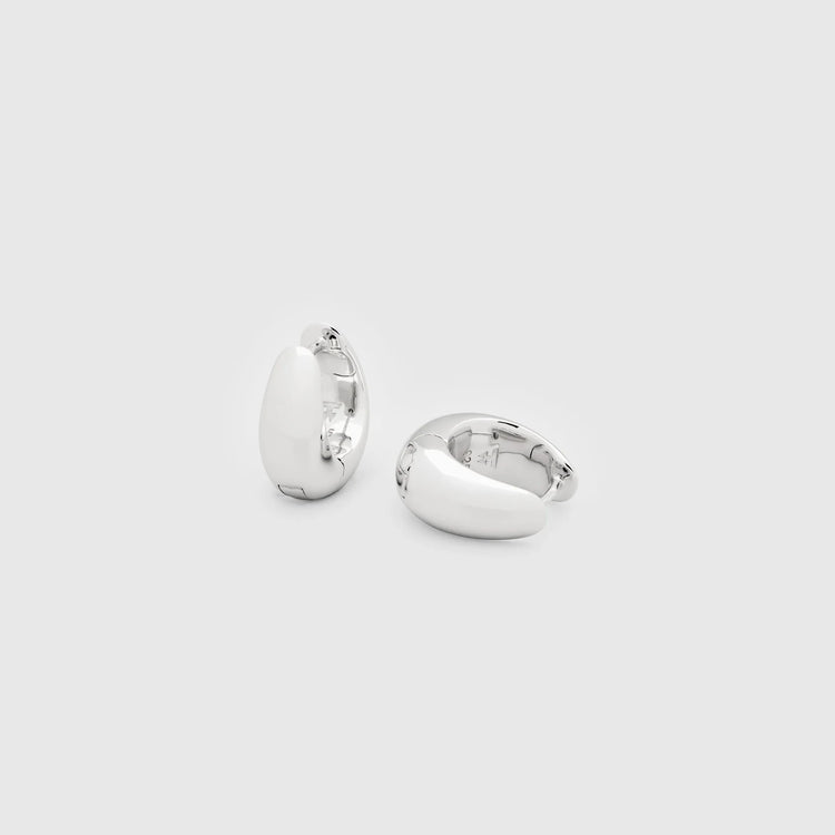 TOMWOOD / Ice Hoops Small / SILVER /