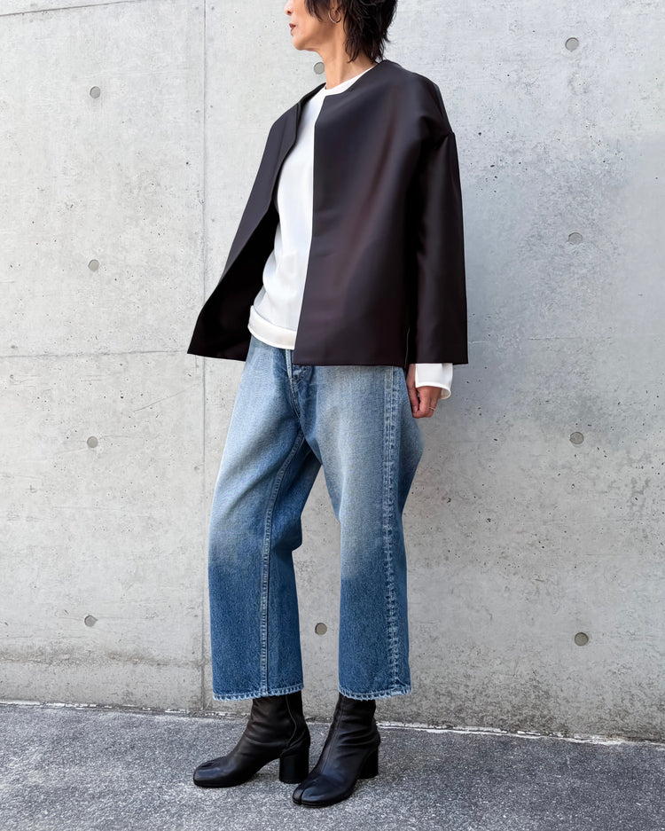 COGTHEBIGSMOKE / NATALY BALLOON JACKET / BLACK