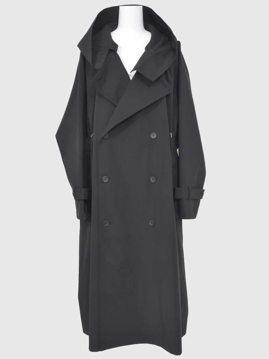 VACHEMENT / Taffeta Trench Coat / Black / VN-27-400