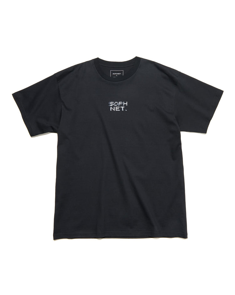 SOPHNET. / SIMON TAYLOR: DOT MASK TEE / BLACK / SOPH-250073