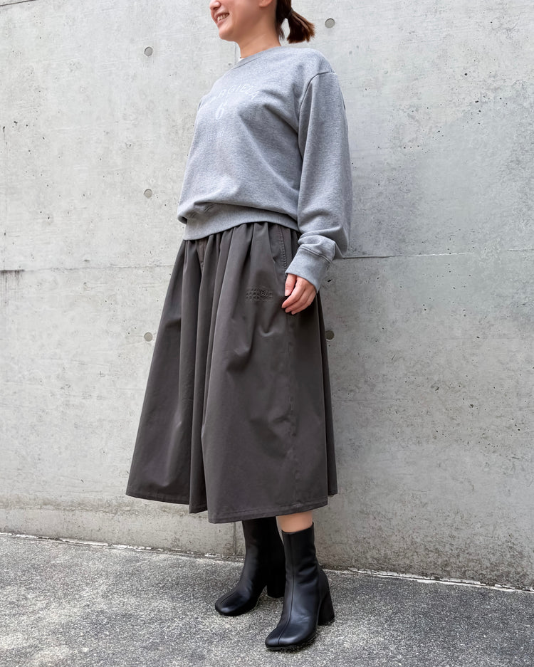 MM⑥ Maison Margiela / ギャザーキュロットスカート / KAHKI / S62MU0079M35435