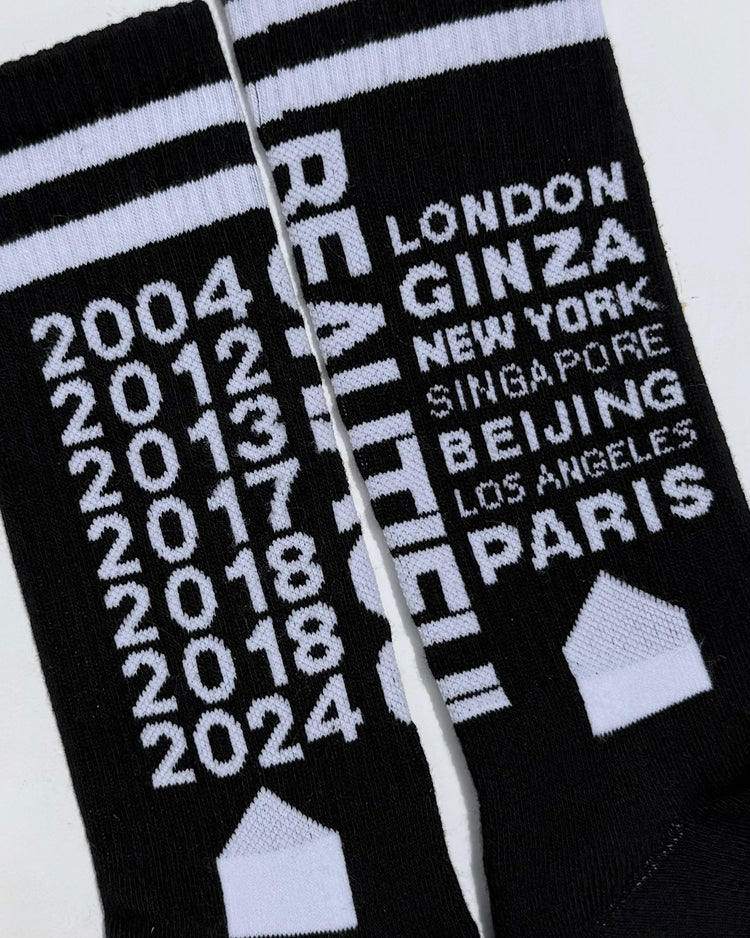 DSM kei ninomiya / UNISEX SOCKS KNIT / BLACK / DSM02K051