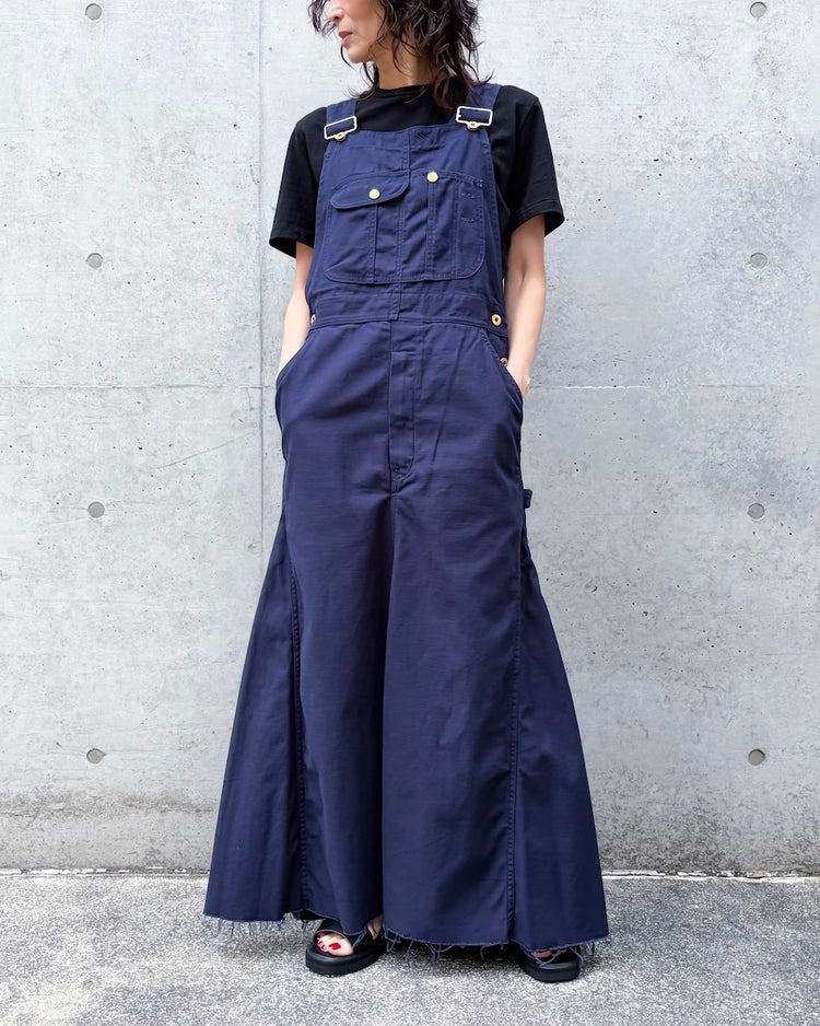MADISONBLUE / JUMPER MAXI SKIRT L.oz BS / NAVY / MB254-4002