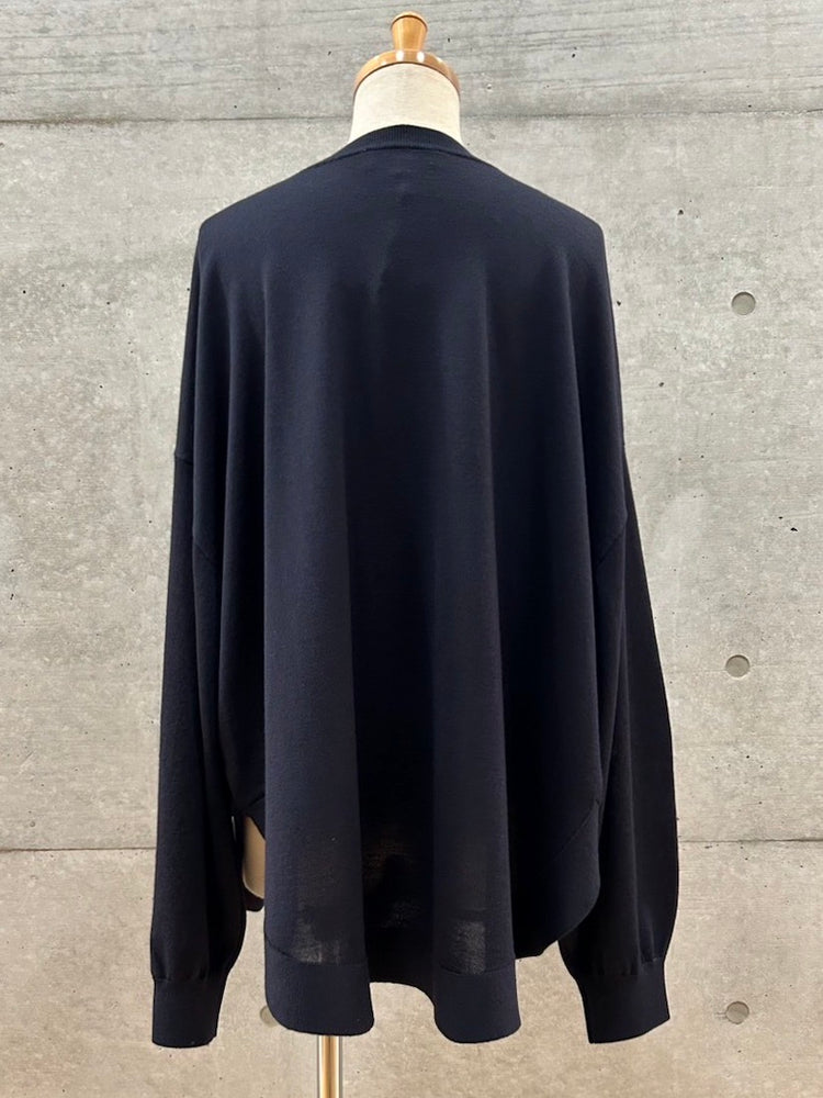 ENFÖLD / CIRCLE PULLOVER / D.NAVY / 300IA270-1161