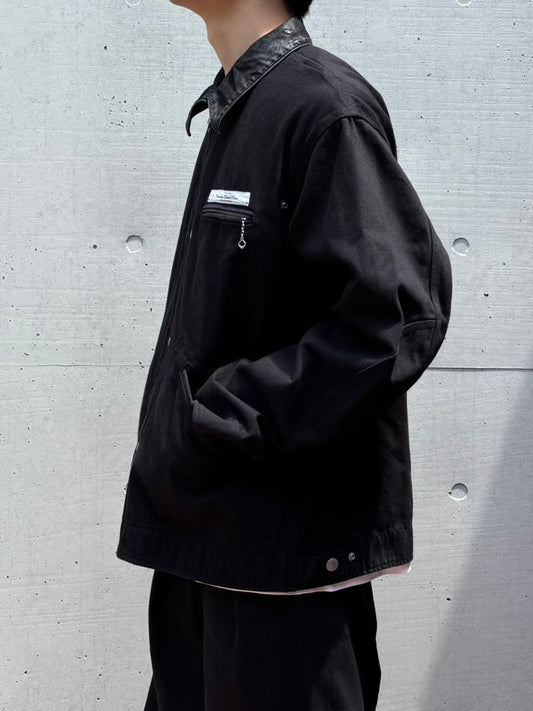 DAIRIKU / "Dairiku Work Wear" Vintage Wash Jacket / Black / 26AW-CP02