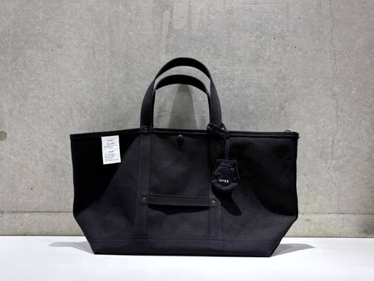 HYKE / TOTE BAG(LARGE) / BLACK / 19364