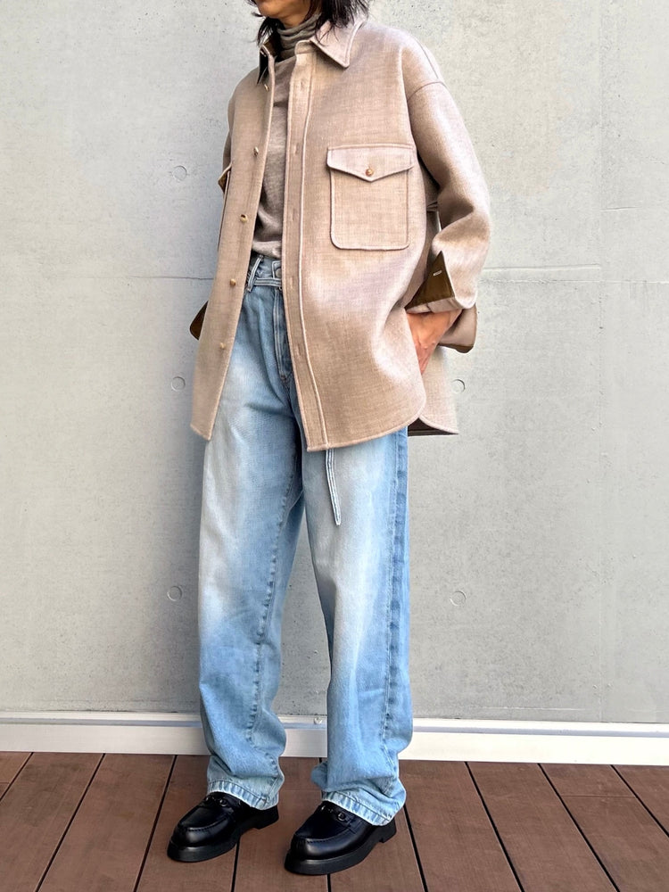 MADISONBLUE / CPO JK WOOL / BEIGE / MB254-1011