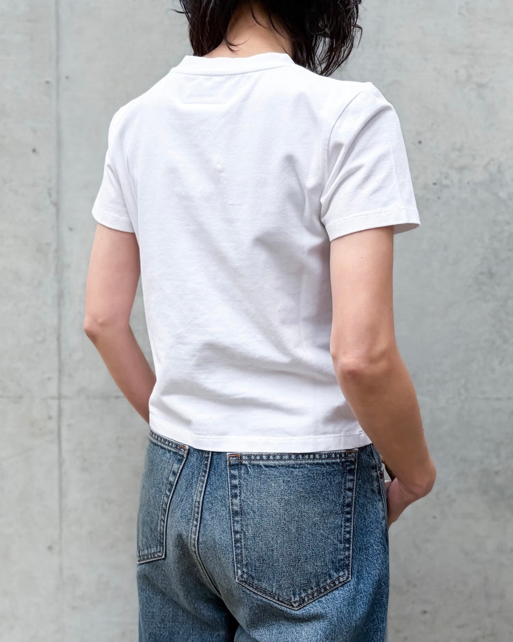 MM⑥ Maison Margiela / スタンププリントTシャツ / White / S52GC0360M20185