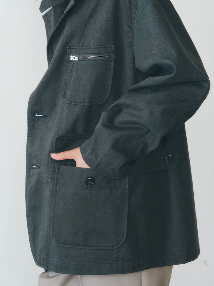 THE SHINZONE / C/L UTILITY COAT / KHAKI / 26SMSCO04