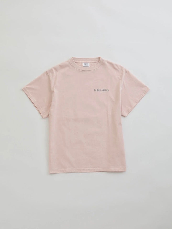 THE SHINZONE / BISTRO MENU TEE / PINK / 25SMSCU14